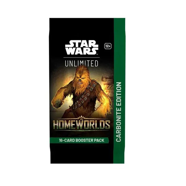 Star Wars: Unlimited - Homeworlds Carbonite Booster