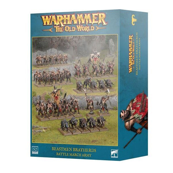 Beastmen Brayherds: Battle March Army.