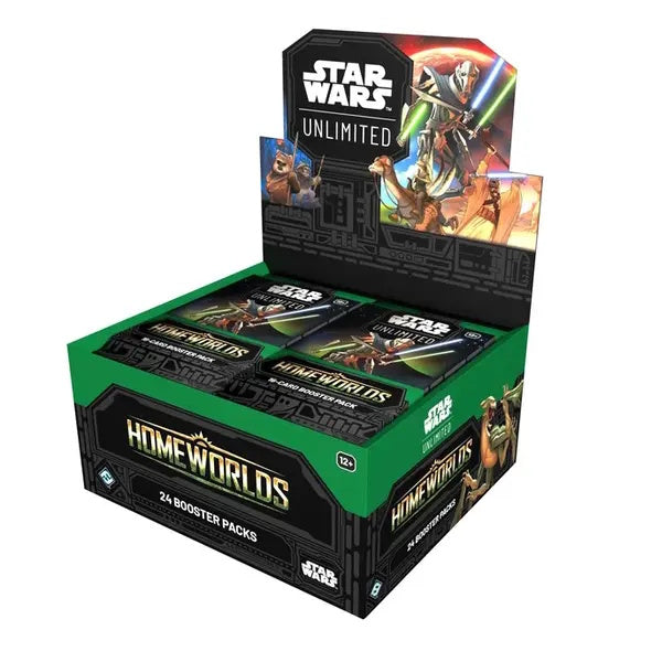 Star Wars: Unlimited - Homeworlds Booster Display Full Box
