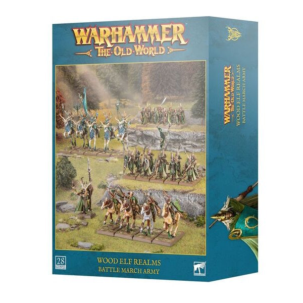 Wood Elf Realms: Battle March Army.