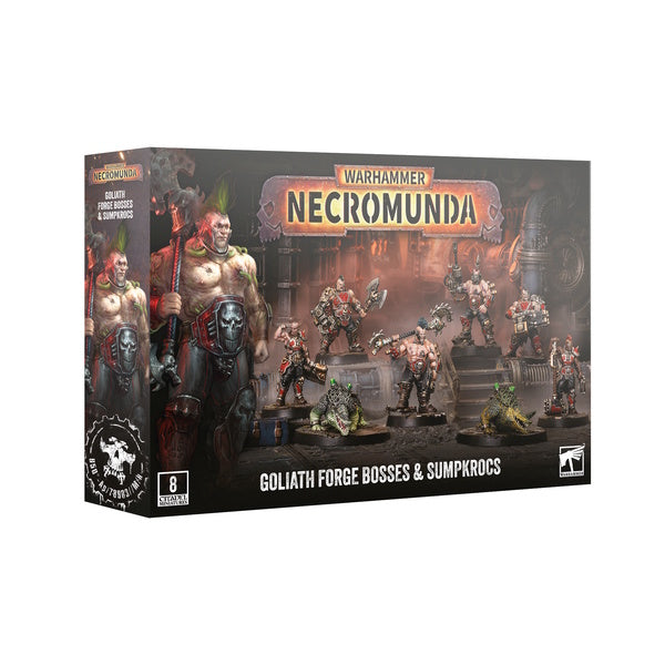Necromunda: Goliath Forge Bosses & Sumpkrocs.