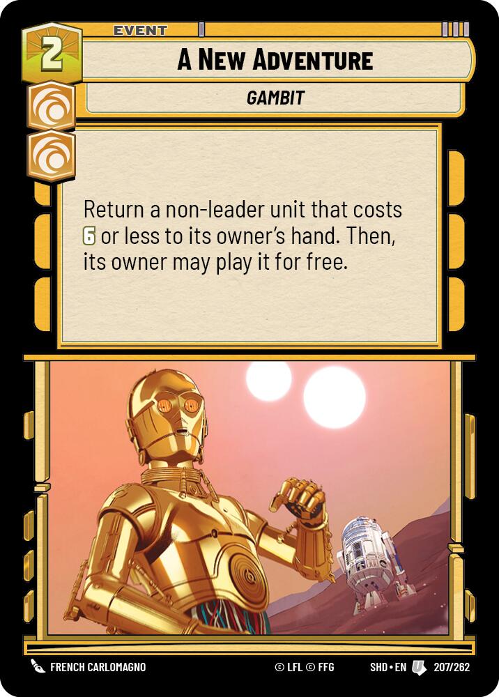 A New Adventure (207/262) (207/262) [Shadows of the Galaxy]