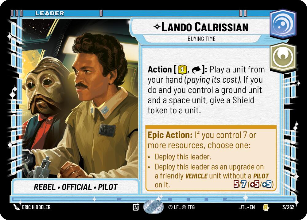 Lando Calrissian - Buying Time (003/262) (003/257) [Jump to Lightspeed]