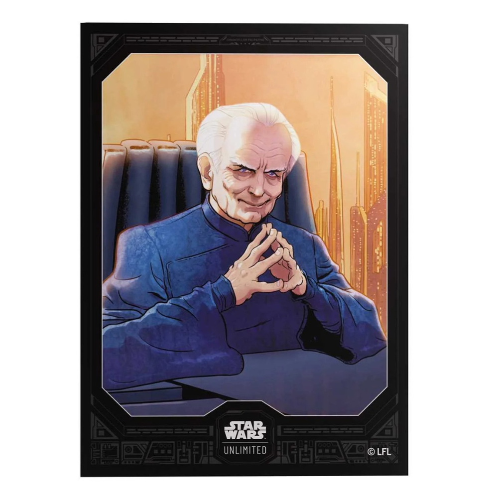 Star Wars: Unlimited Art Sleeves (Chancellor Palpatine)