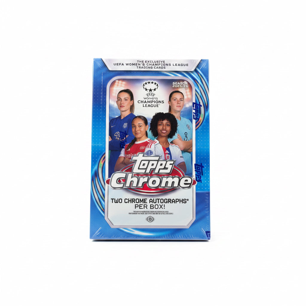 2025-26 Topps Chrome EUFA Women’s Champions League Hobby Box