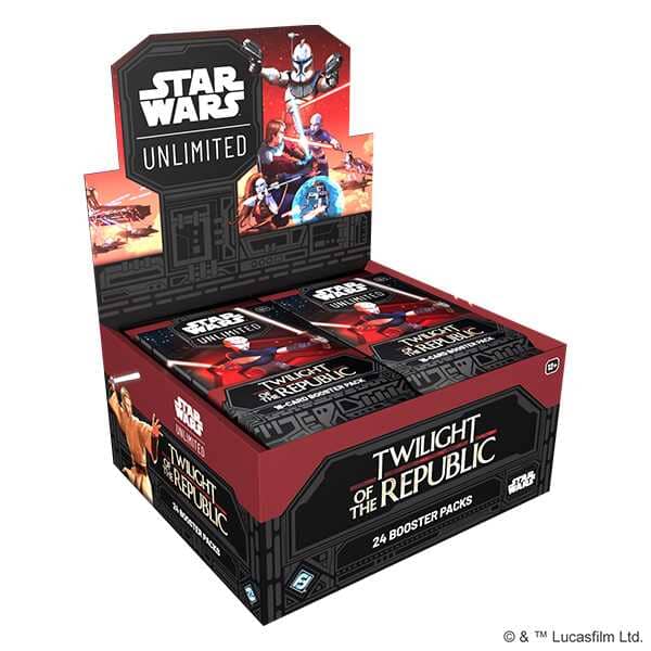 Star Wars: Unlimited - Twilight of the Republic Booster Display (24 Packs)