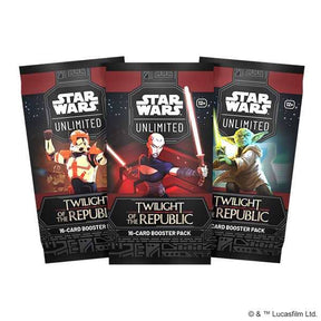 Star Wars: Unlimited - Twilight of the Republic Booster Display (24 Packs)