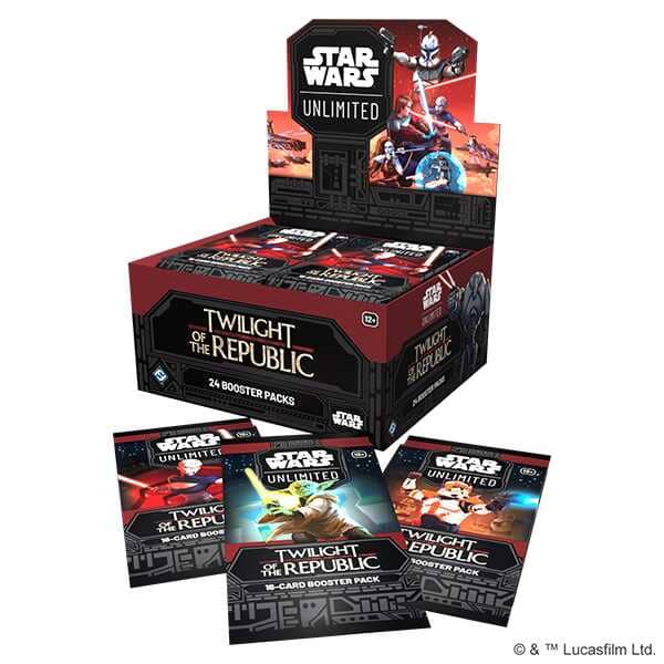 Star Wars: Unlimited - Twilight of the Republic Booster Display (24 Packs)