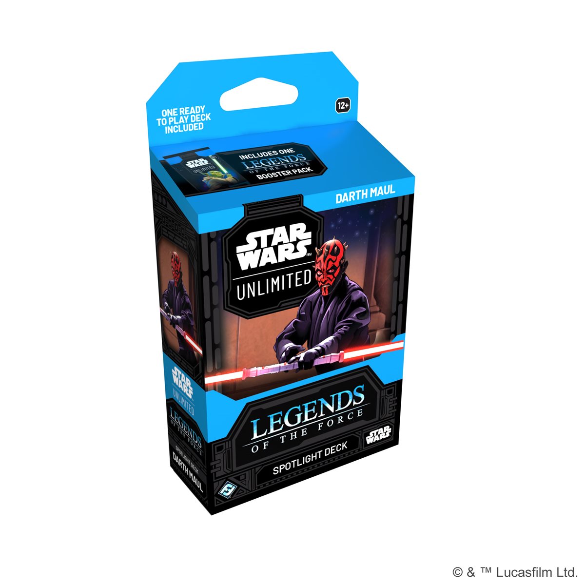 Star Wars Unlimited: Legends of the Force - Spotlight: Qui-Gon Jinn & Darth Maul Starter