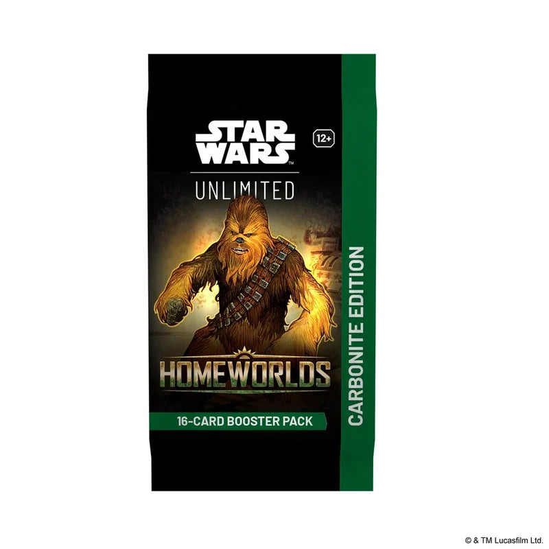 Star Wars: Unlimited - Homeworlds - Carbonite Booster Pack
