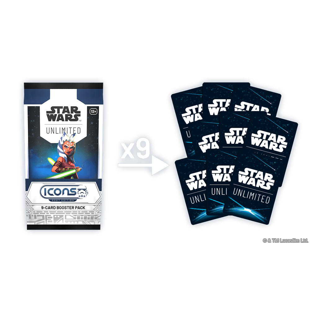 Star Wars: Unlimited - ICONS 2027 Booster Pack (PRE-ORDER)