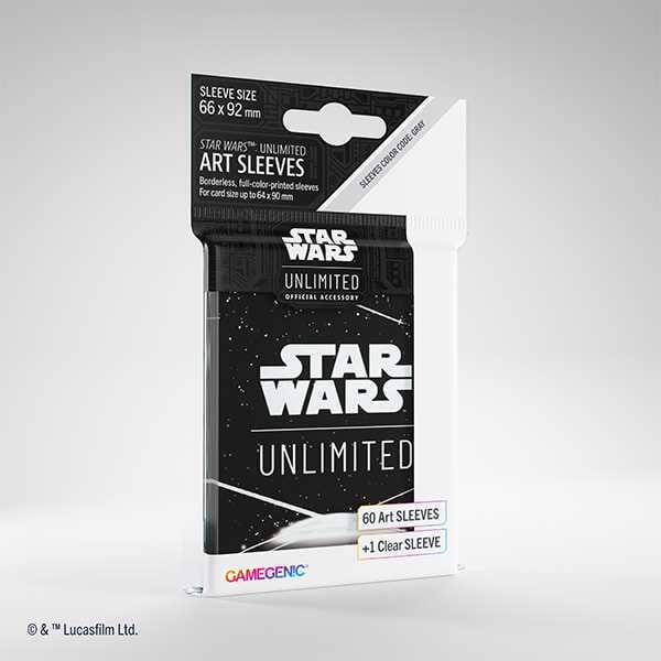 Star Wars: Unlimited Art Sleeves (Card Back White)