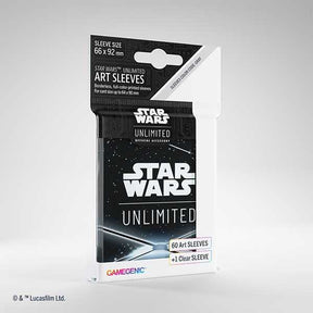 Star Wars: Unlimited Art Sleeves (Card Back Black)