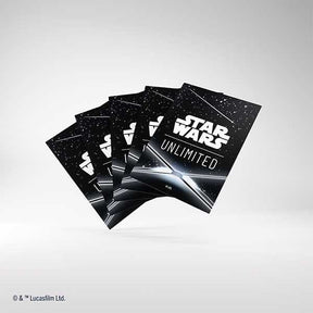 Star Wars: Unlimited Art Sleeves (Card Back Black)
