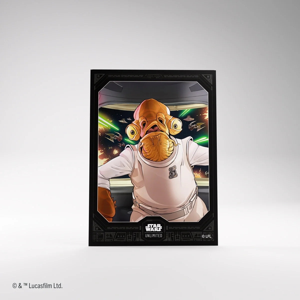Star Wars: Unlimited Art Sleeves: Admiral Ackbar