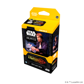 Star Wars: Unlimited - Jump to Lightspeed Spotlight Deck (Han Solo)