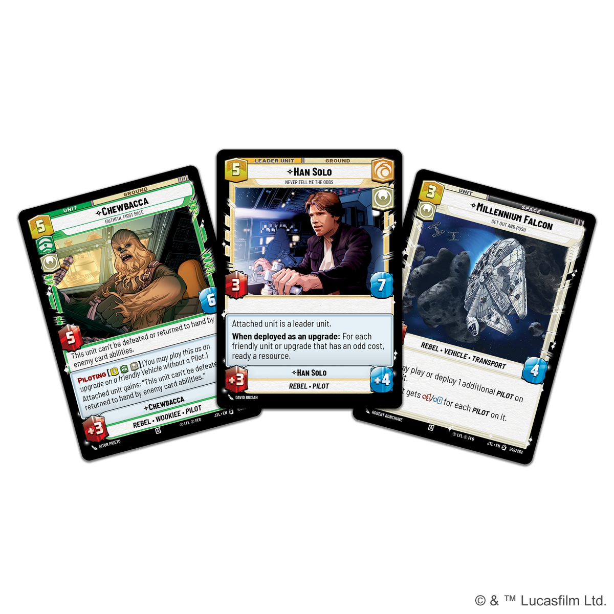 Star Wars: Unlimited - Jump to Lightspeed Spotlight Deck (Han Solo)