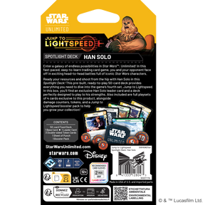 Star Wars: Unlimited - Jump to Lightspeed Spotlight Deck (Han Solo)