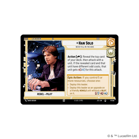Star Wars: Unlimited - Jump to Lightspeed Spotlight Deck (Han Solo)