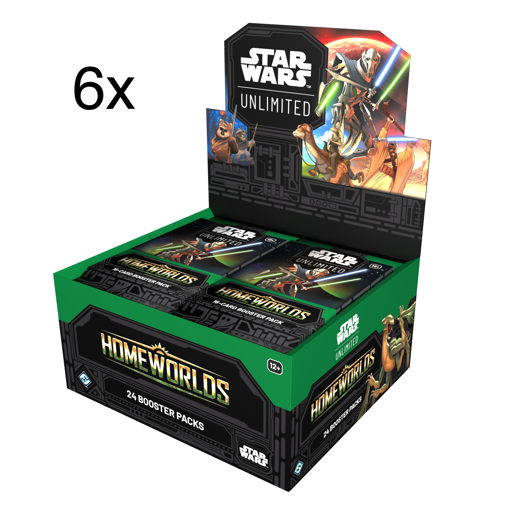 **PRE-ORDER** Star Wars Unlimited Booster Case (6x Booster Boxes) - Homeworlds