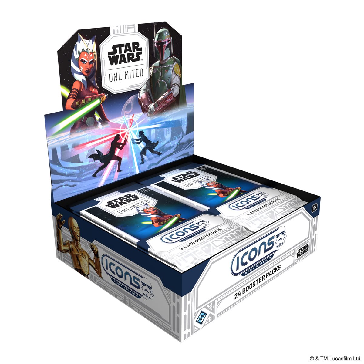 Star Wars: Unlimited - Icons 2027 Edition - Booster Box Case (6 Booster Boxes)
