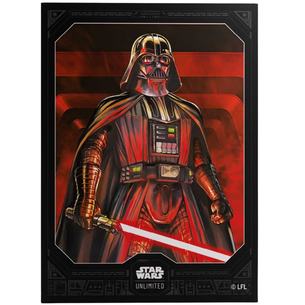 Star Wars: Unlimited Art Sleeves (Darth Vader Unstoppable)