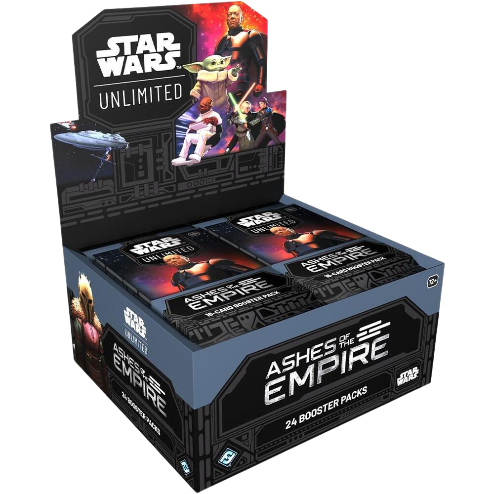 Star Wars: Unlimited - Ashes of the Empire Booster Box (24 Packs)