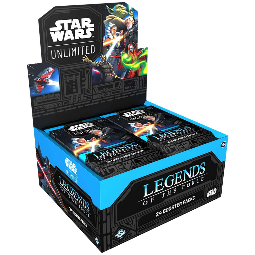 Star Wars: Unlimited - Legends of the Force Booster Box (24 Packs)