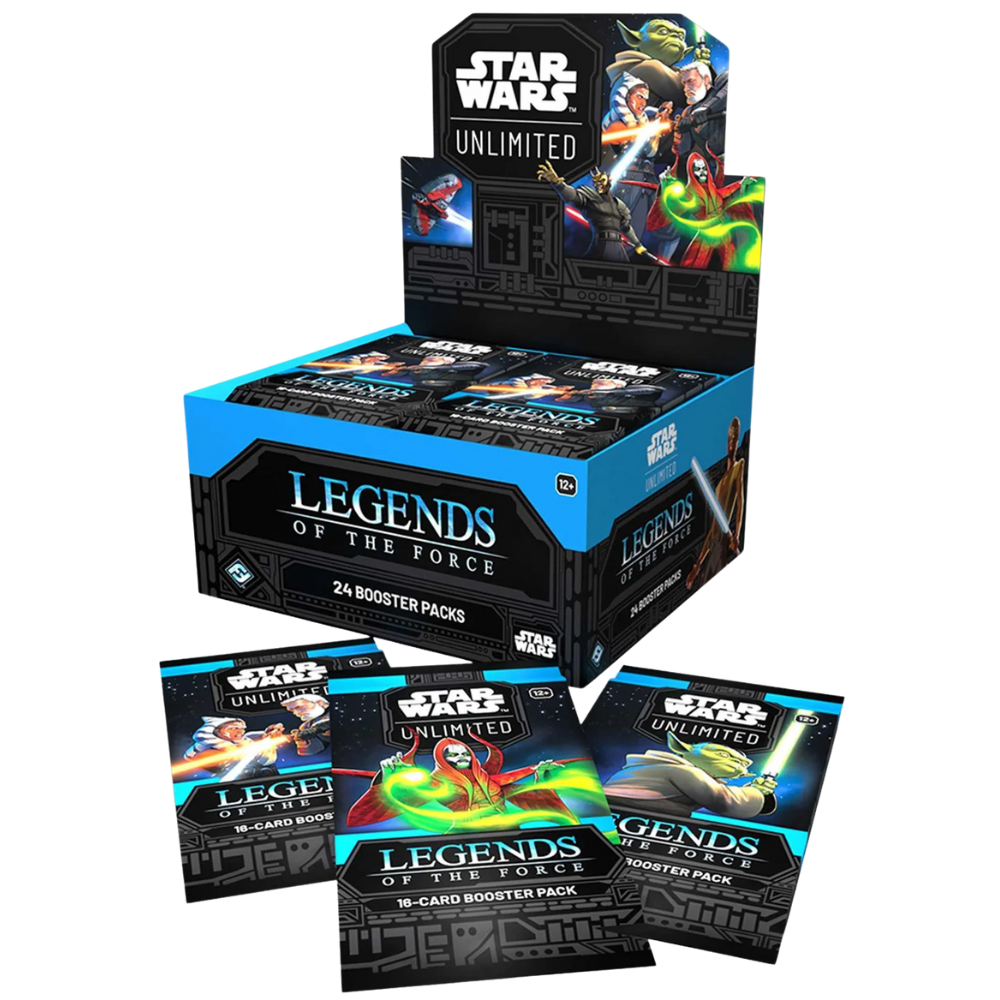 Star Wars: Unlimited - Legends of the Force Booster Box (24 Packs)
