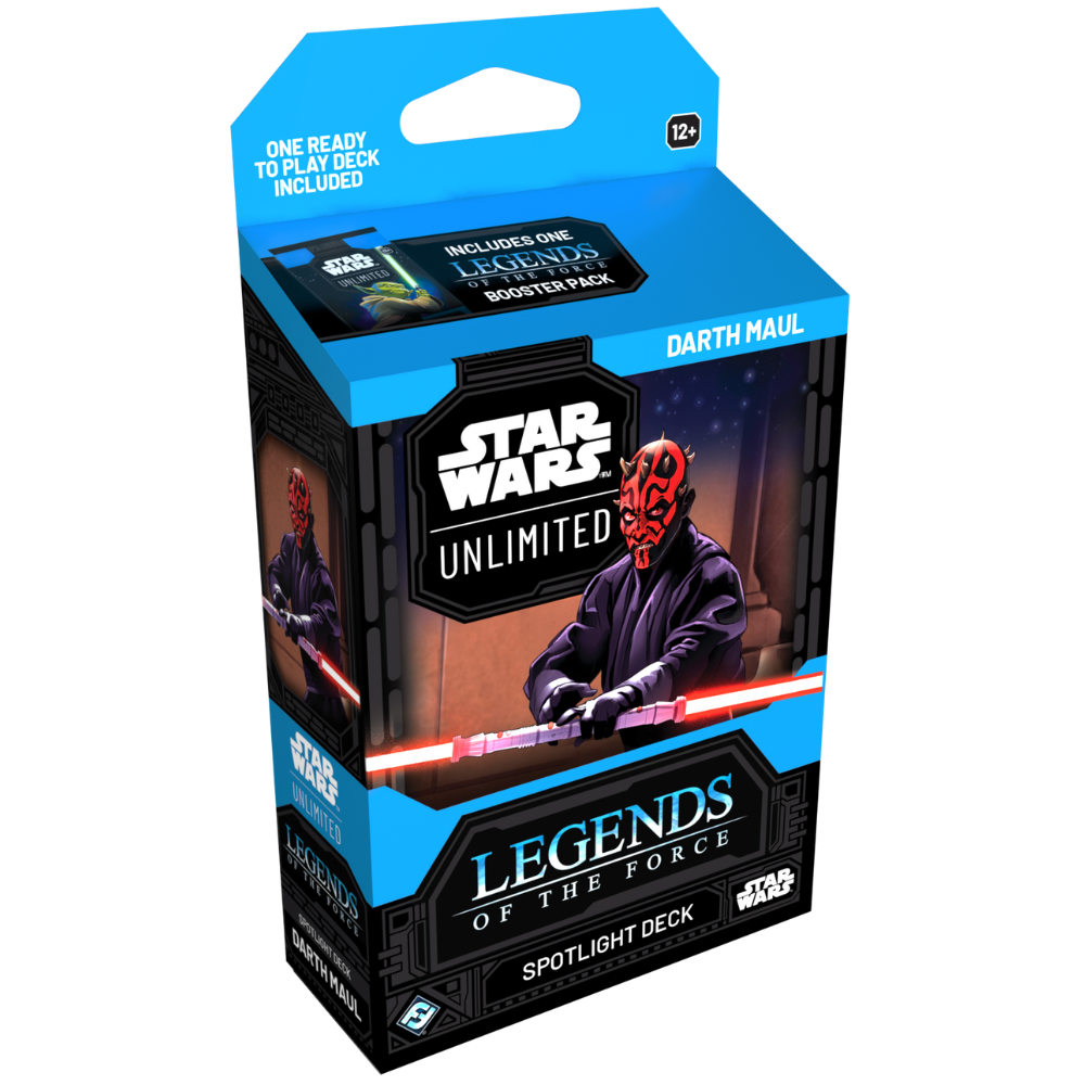 Star Wars: Unlimited - Legends of the Force Spotlight Deck (Darth Maul)