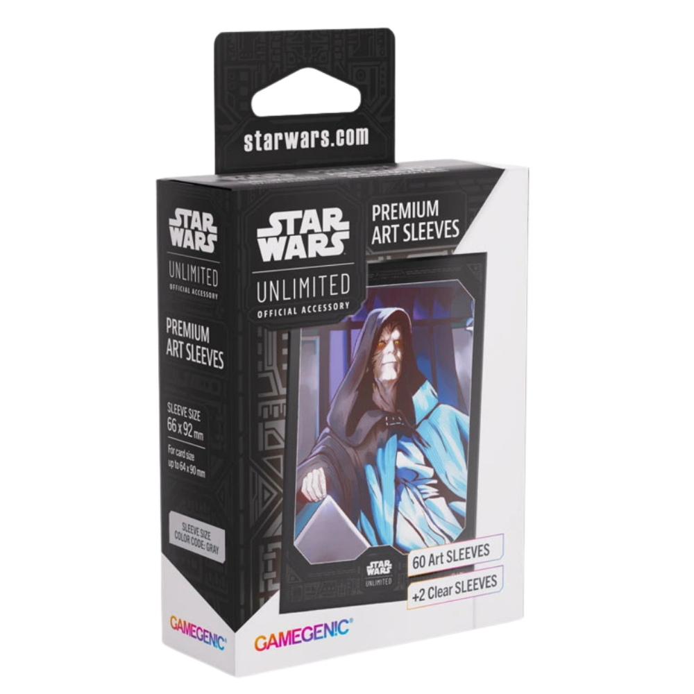 Star Wars: Unlimited Art Sleeves (Emperor Palpatine) (PRE-ORDER)