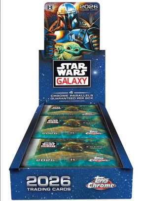 2026 Topps Chrome Star Wars Galaxy Hobby Box