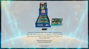 2026 Topps Chrome Star Wars Galaxy Hobby Box