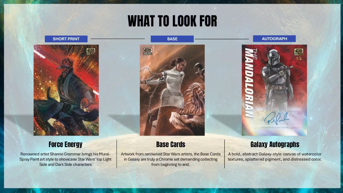 2026 Topps Chrome Star Wars Galaxy Hobby Box