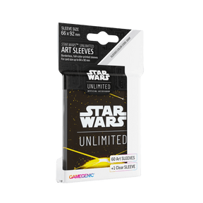 Star Wars: Unlimited Art Sleeves (Space Yellow)
