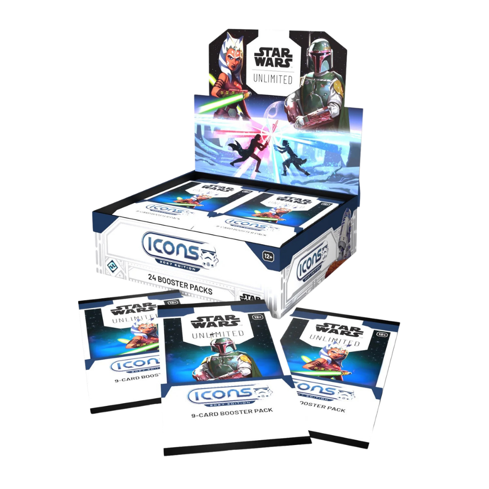 Star Wars: Unlimited - ICONS 2027 Booster Display (24 Packs) (PRE-ORDER)