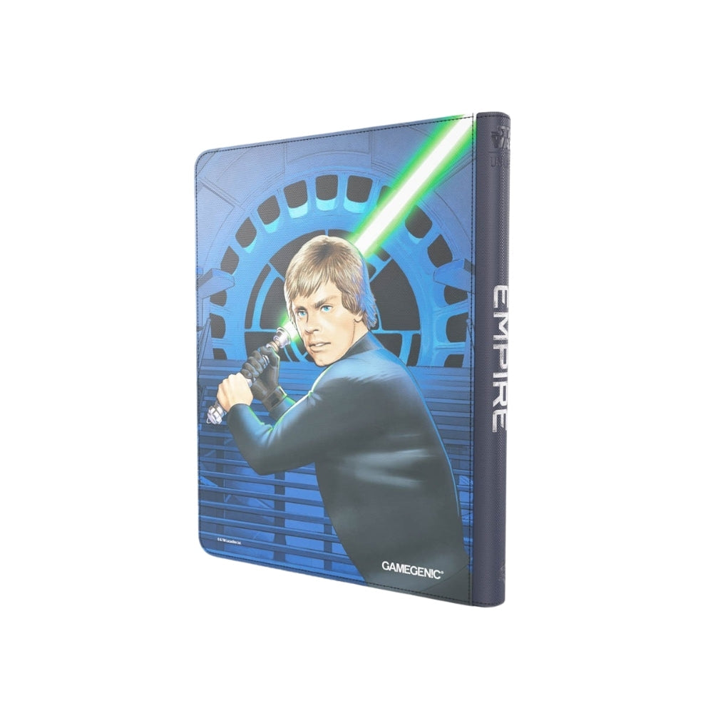 Star Wars: Unlimited 18-Pocket Zip-Up Album (Jedi Luke Skywalker / Emperor Palpatine) (PRE-ORDER)