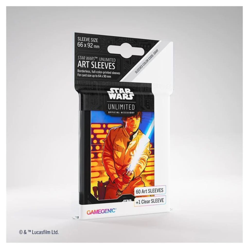 Gamegenic - Star Wars: Unlimited: Art Sleeves: Luke Skywalker