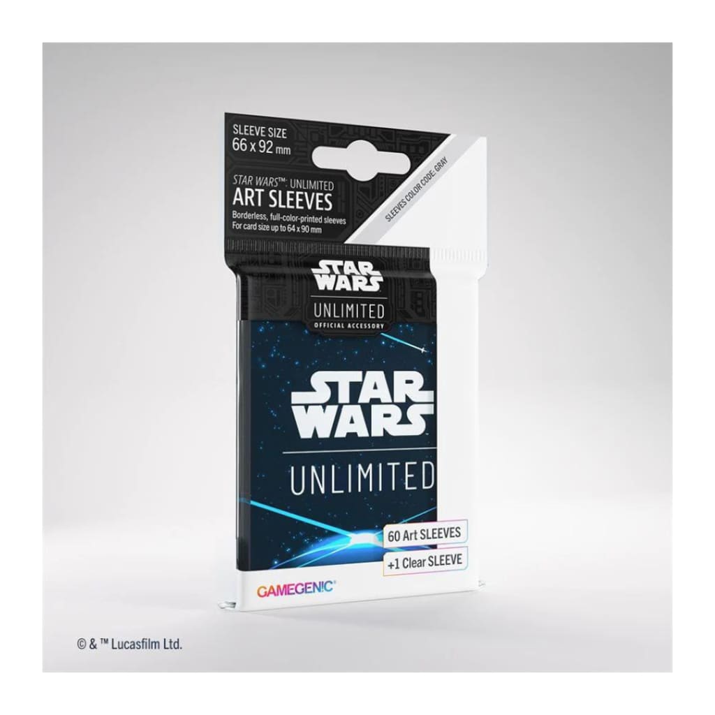 Gamegenic - Star Wars: Unlimited: Art Sleeves: Space Blue