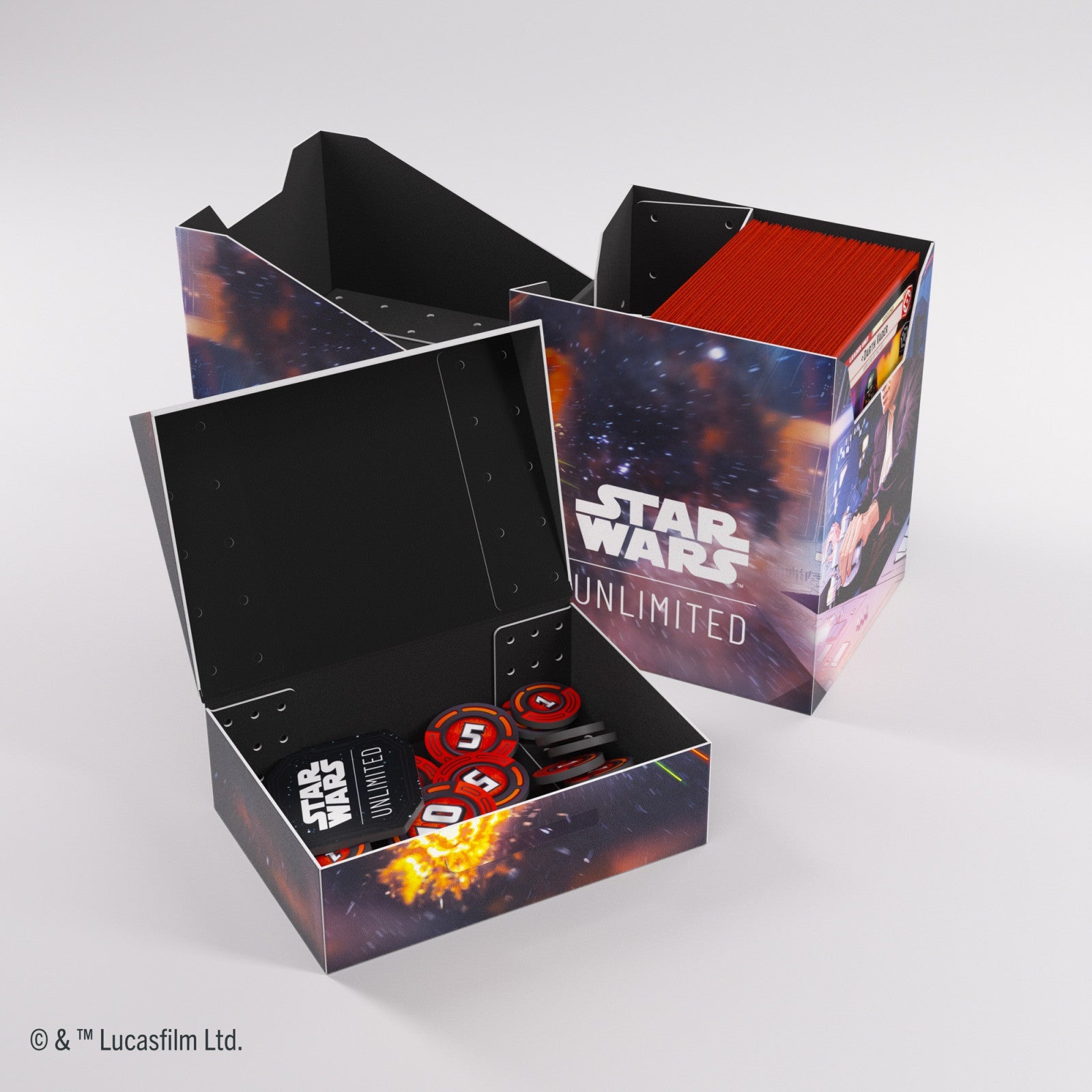 Gamegenic Star Wars Unlimited Soft Crate - Jump to Lightspeed