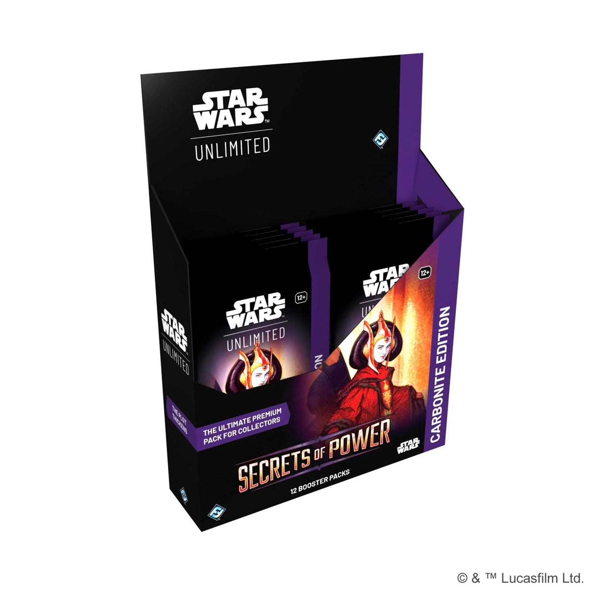 Star Wars: Unlimited - Secrets of Power Carbonite Edition Booster Display (12 Packs)