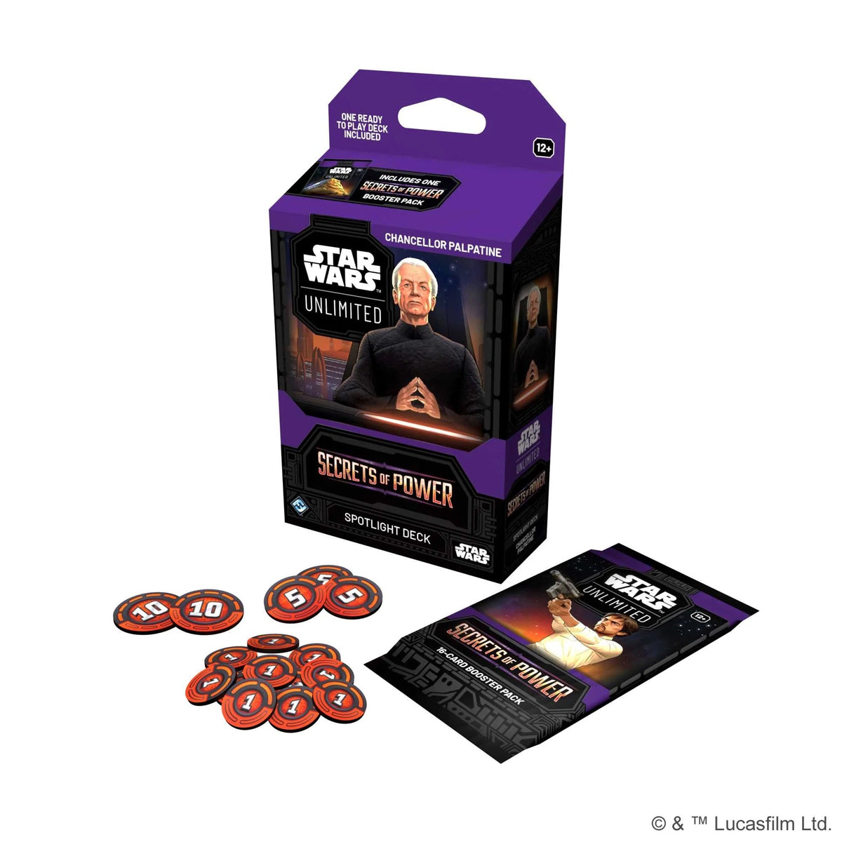 Star Wars: Unlimited - Secrets of Power Spotlight Deck (Chancellor Palpatine)