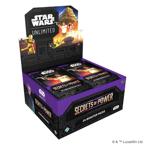 Star Wars: Unlimited - Secrets of Power Booster Box (24 Packs)