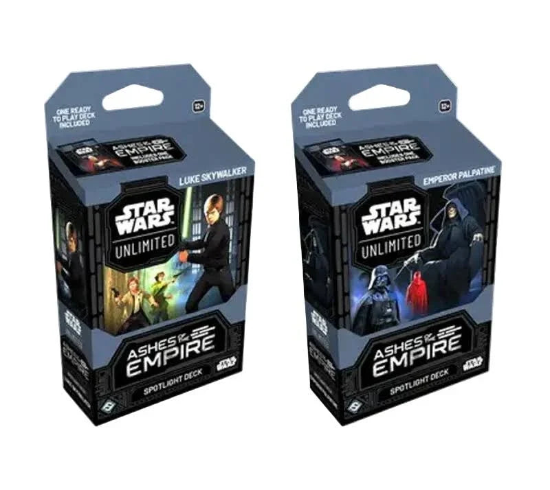 Star Wars: Unlimited - Ashes of the Empire - Spotlight Deck (Set of 2)