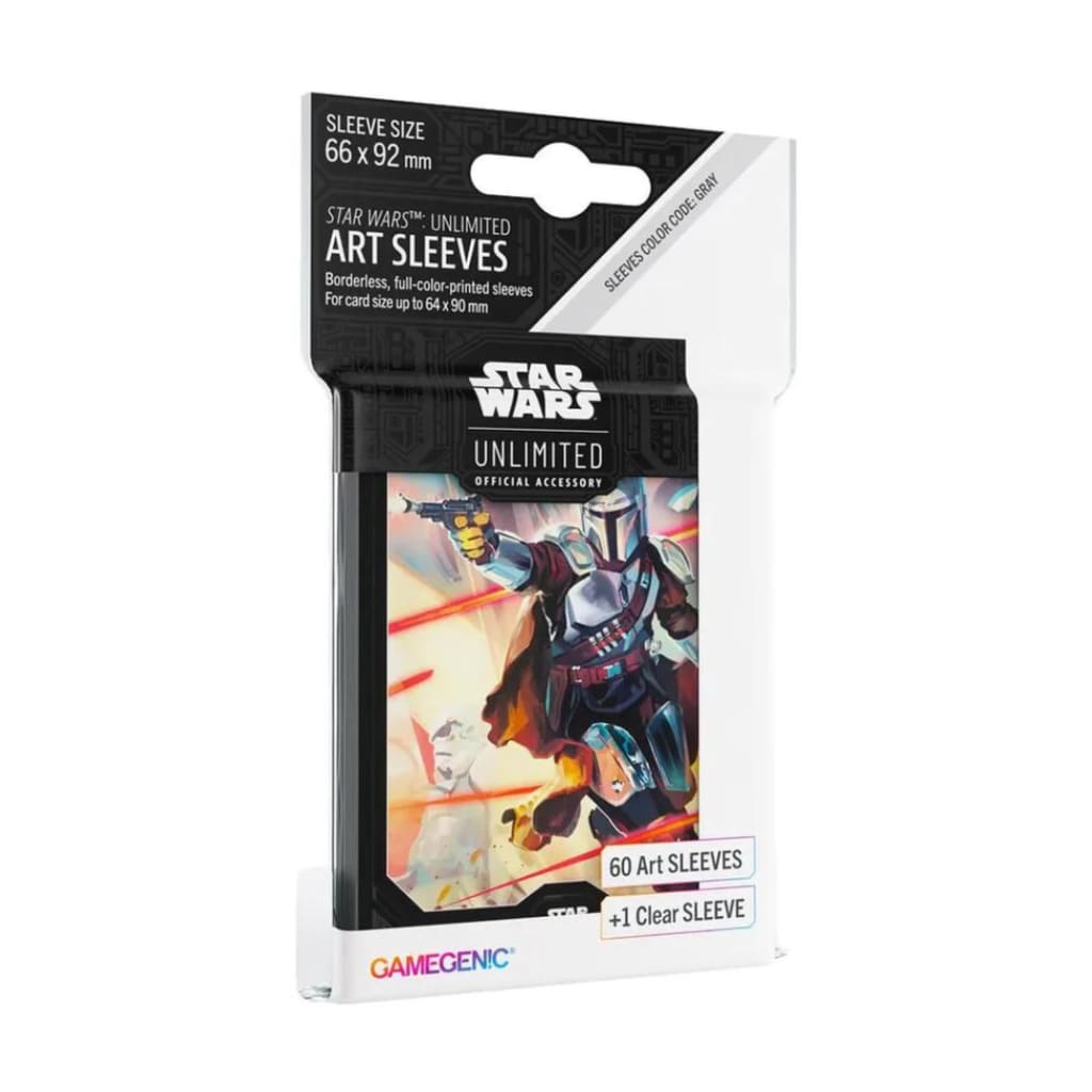 Star Wars: Unlimited Art Sleeves - Mandalorian - GameGenic Card Sleeves