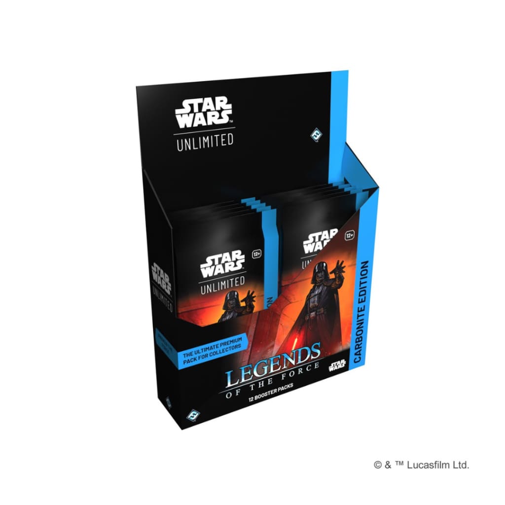 Star Wars: Unlimited: Legends of the Force - Carbonite Booster Box