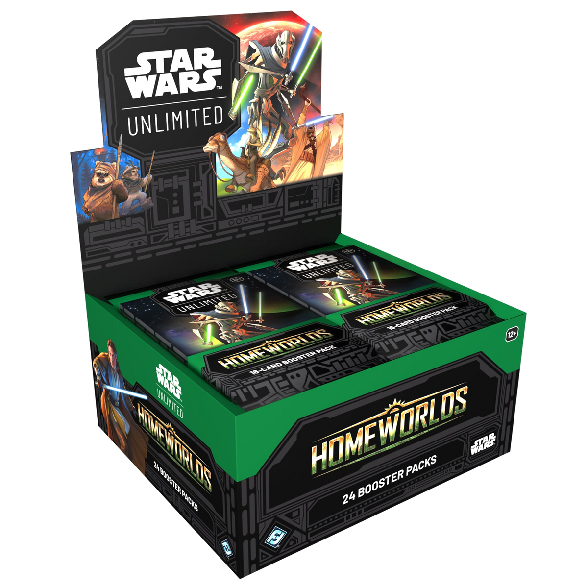 Star Wars: Unlimited - Homeworlds Booster Display (24 Packs) (PRE-ORDER)