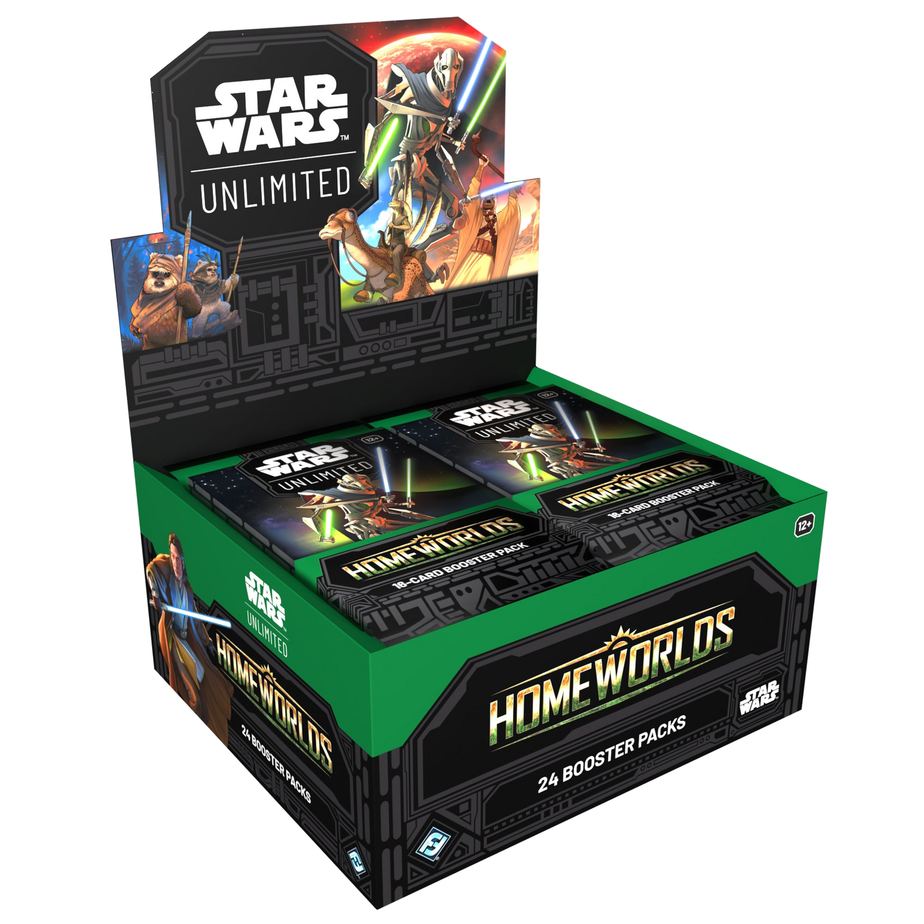 Star Wars: Unlimited - Homeworlds Booster Display (24 Packs) (PRE-ORDER)