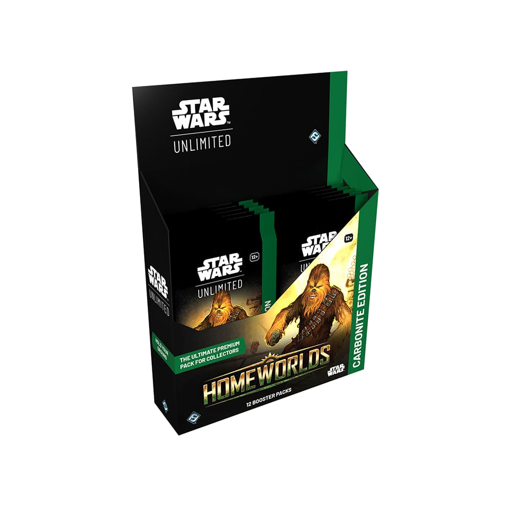 Star Wars: Unlimited - Homeworlds Carbonite Booster Display (12 Packs) (PRE-ORDER)